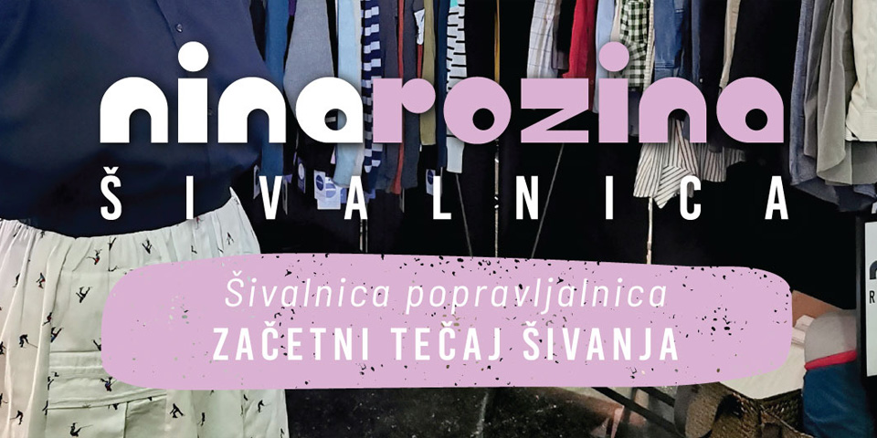 Šivalnica popravljalnica: Začetni tečaj šivanja